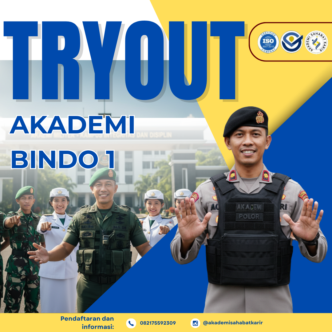 TRY OUT AKADEMIK BINDO 1